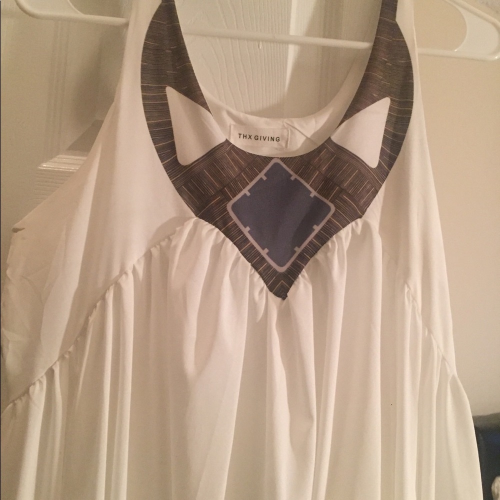 White dress